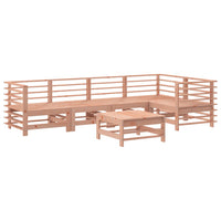 Set Divani Giardino 6 pz con Cuscini Legno Massello di Douglas 3186009