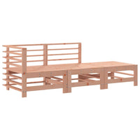 Set Divani Giardino 3pz con Cuscini Legno Massello di Douglas 3186037