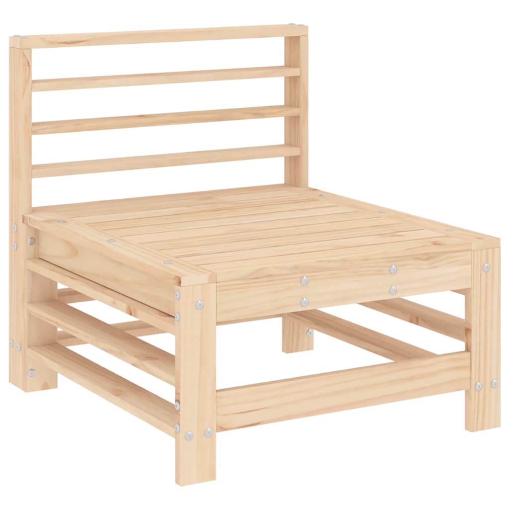 Set Salotto da Giardino 7 pz in Legno Massello di Pino 3186193