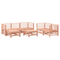 Set Salotto da Giardino 7 pz in Legno Massello di Douglascod mxl 69965