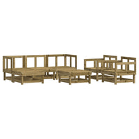 Set Salotto da Giardino 7 pz in Legno Impregnato di Pinocod mxl 69970