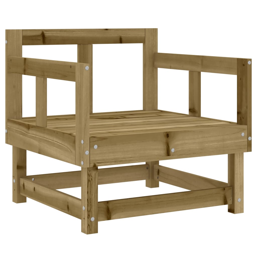 Set Salotto da Giardino 8 pz in Legno Impregnato di Pino 3186227