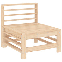 Set Salotto da Giardino 7 pz in Legno Massello di Pino 3186235