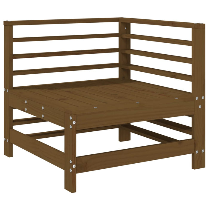 Set Salotto da Giardino 7 pz ambra in Legno Massello di Pino 3186238