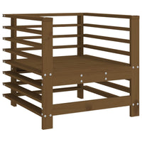 Set Salotto da Giardino 7 pz ambra in Legno Massello di Pino 3186238