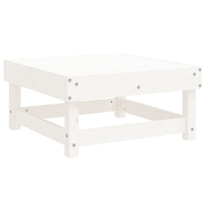 Set Salotto da Giardino 8 pz in Legno Massello di Pino Bianco 3186278