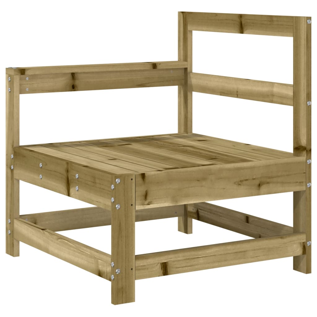 Set Salotto da Giardino 8 pz in Legno Impregnato di Pino 3186290