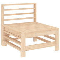 Set Salotto da Giardino 6 pz in Legno Massello di Pino 3186326