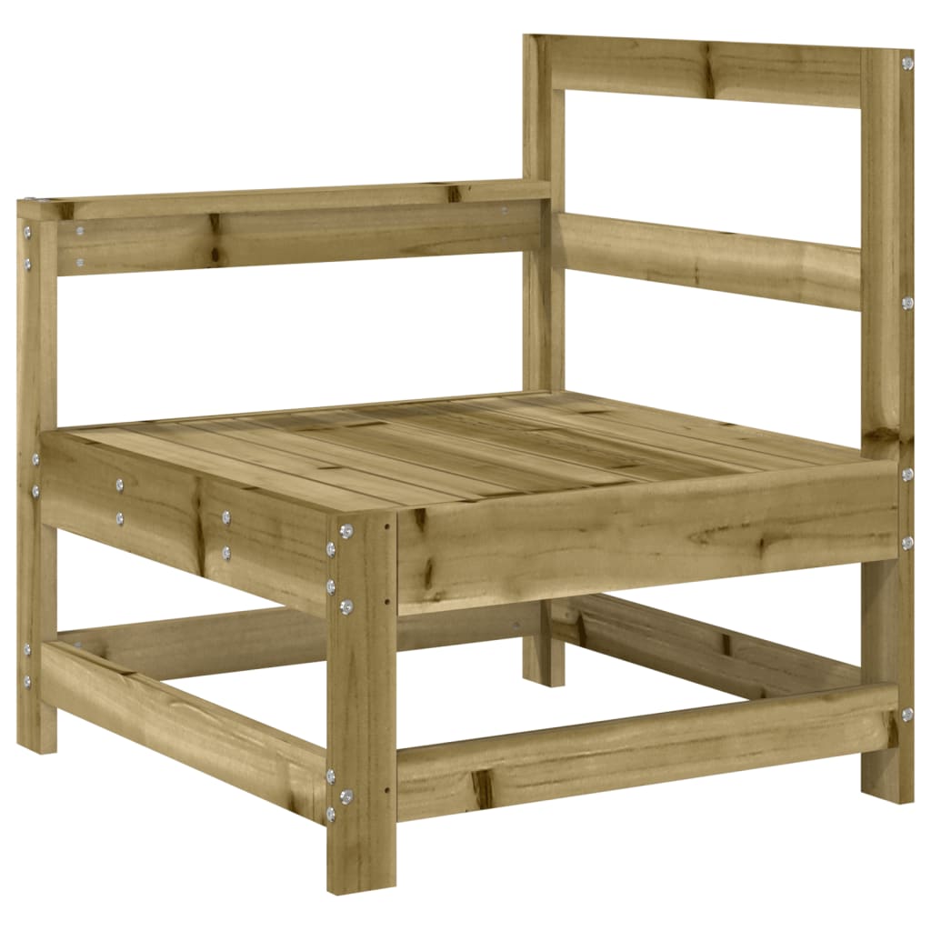 Set Salotto da Giardino 7 pz in Legno Impregnato di Pino 3186374