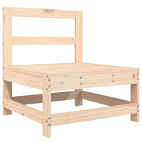 Set Salotto da Giardino 7 pz in Legno Massello di Pino 3186375