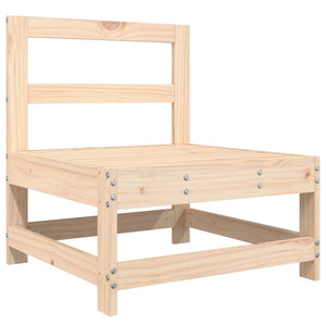 Set Salotto da Giardino 7 pz in Legno Massello di Pino 3186375