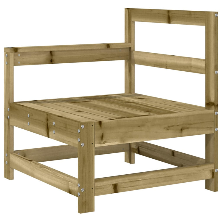 Set Salotto da Giardino 7 pz in Legno Impregnato di Pino 3186388