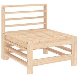 Set Salotto da Giardino 7 pz in Legno Massello di Pino 3186396