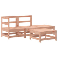 Set Salotto da Giardino 4 pz in Legno Massello di Douglas 3186499