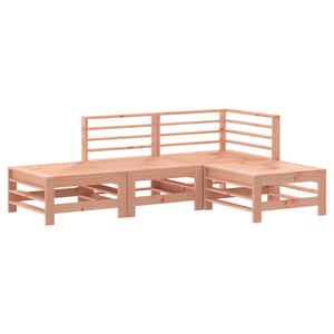 Set Salotto da Giardino 4 pz in Legno Massello di Douglascod mxl 94004