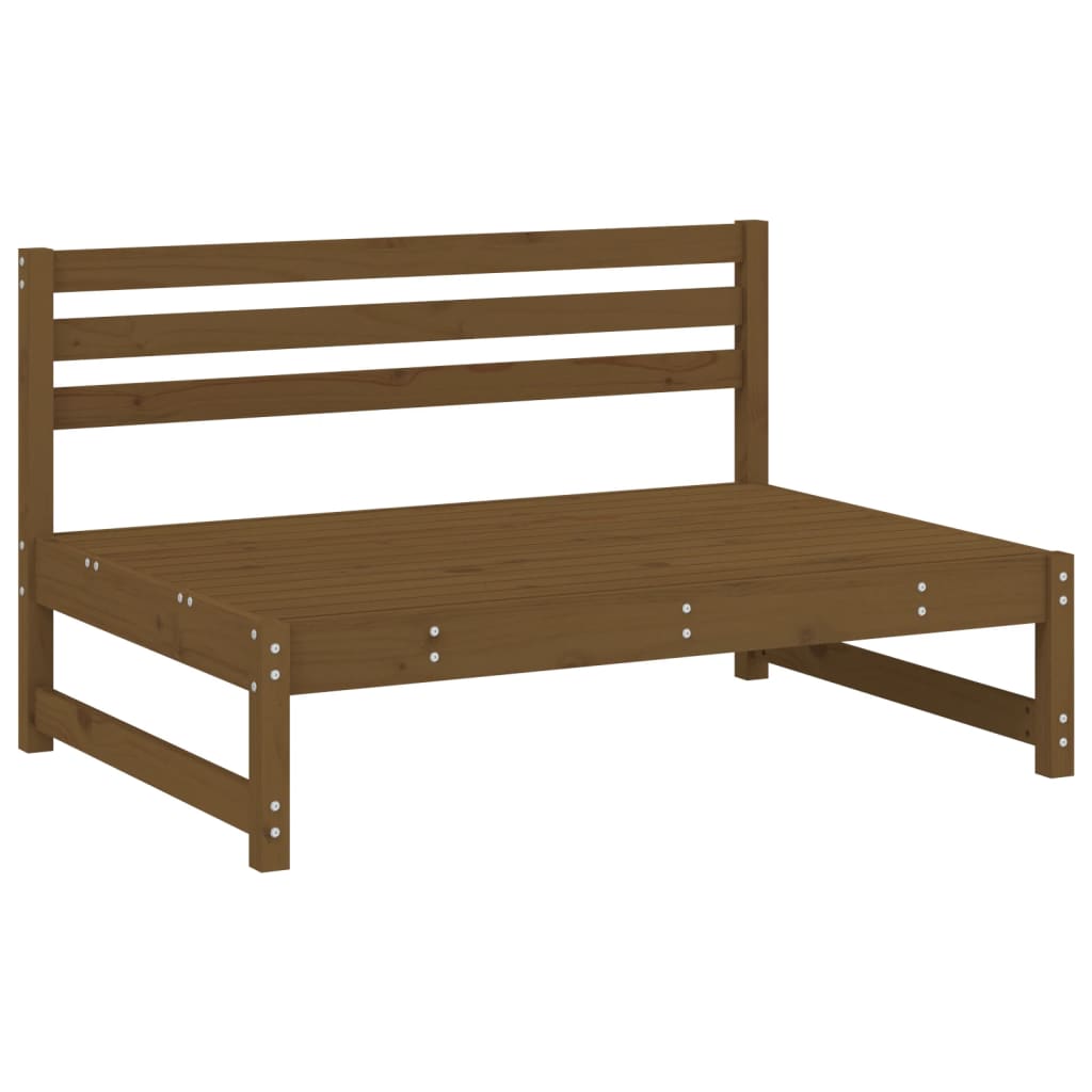 Set Salotto da Giardino 4 pz ambra in Legno Massello di Pino 3186595