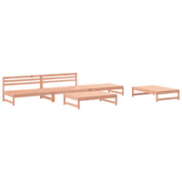 Set Salotto da Giardino 5 pz in Legno Massello di Douglas 3186604