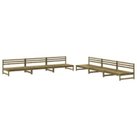 Set Salotto da Giardino 6 pz in Legno Impregnato di Pino 3186612