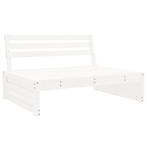 Set Salotto da Giardino 2 pz Bianco in Legno Massello di Pinocod mxl 111809