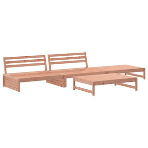 Set Salotto da Giardino 4 pz in Legno Massello di Douglascod mxl 117949