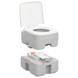 Set Toilette da Campeggio Portatile e Supporto Lavamani 3186666