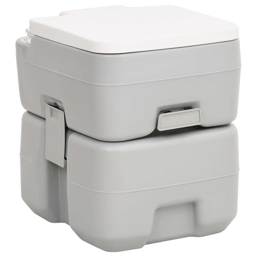 Set Toilette da Campeggio Portatile e Supporto Lavamanicod mxl 76544