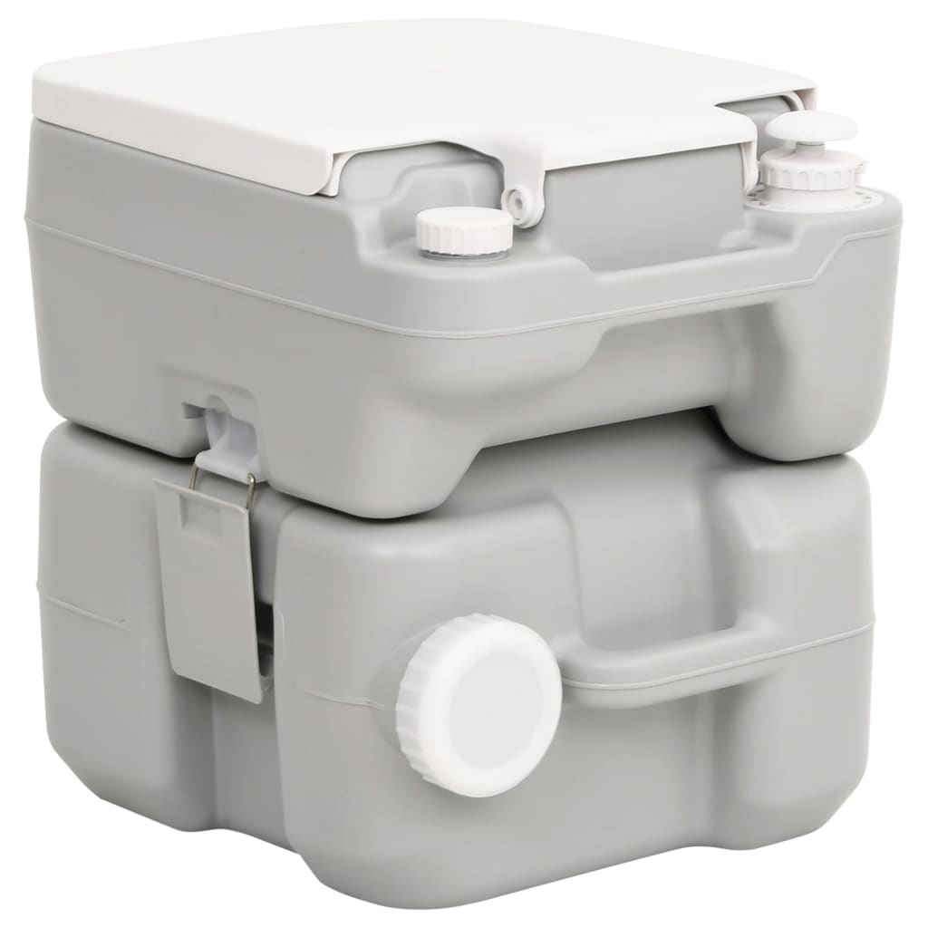 Set Toilette da Campeggio Portatile e Supporto Lavamani 3186669