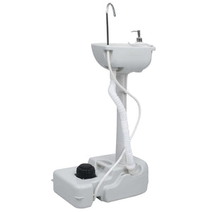 Set Toilette Portatile Campeggio Supporto Lavamani Tanica Acqua 3186673