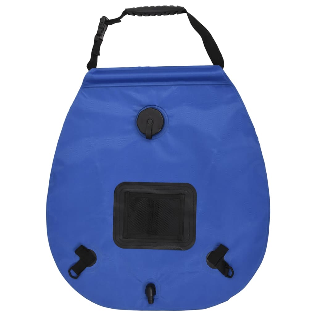 Borsa per Doccia da Campeggio Blu 20 L in PVC 364309