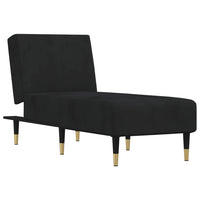 Chaise Longue in Velluto Nerocod mxl 70641