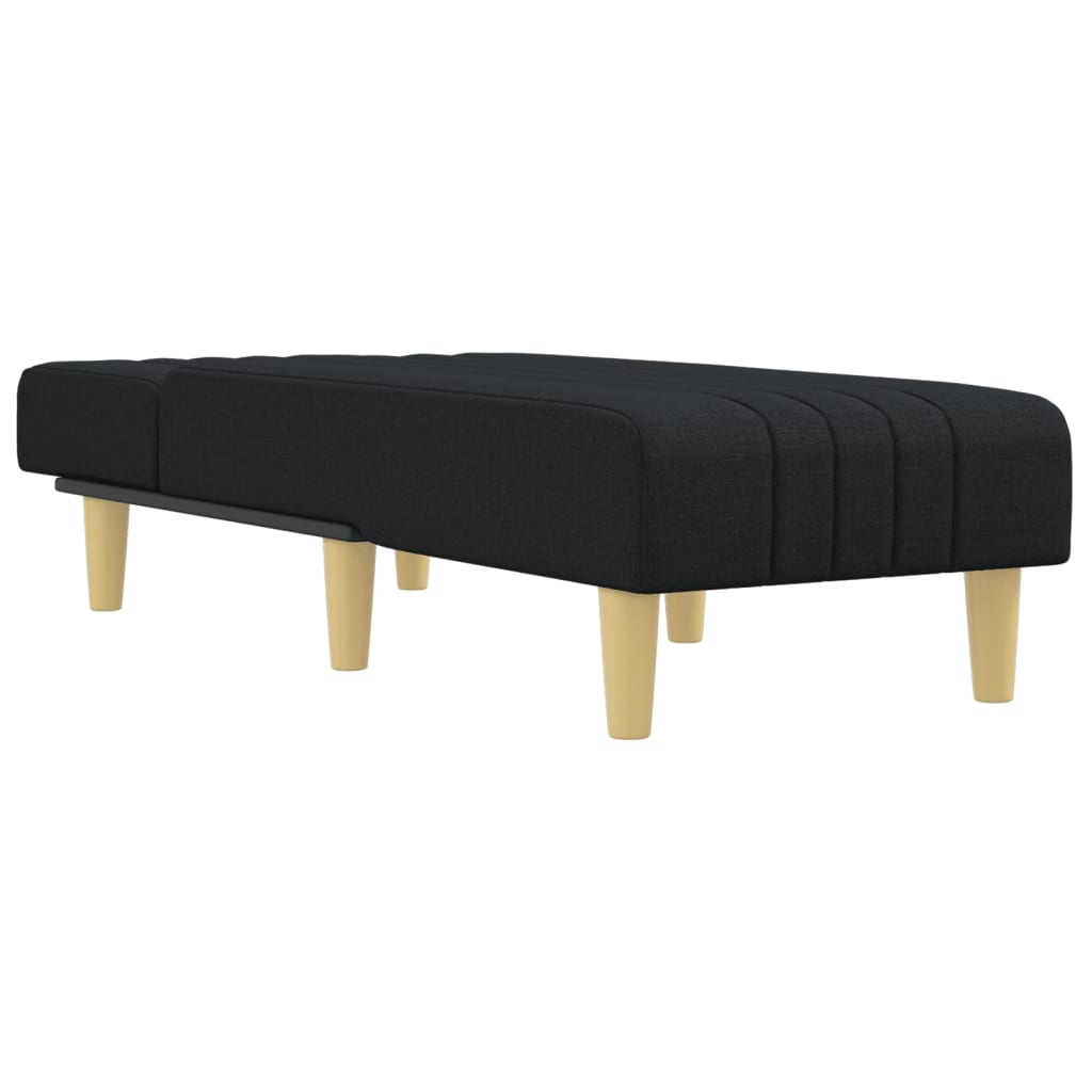 Chaise Longue in Tessuto Nerocod mxl 70640