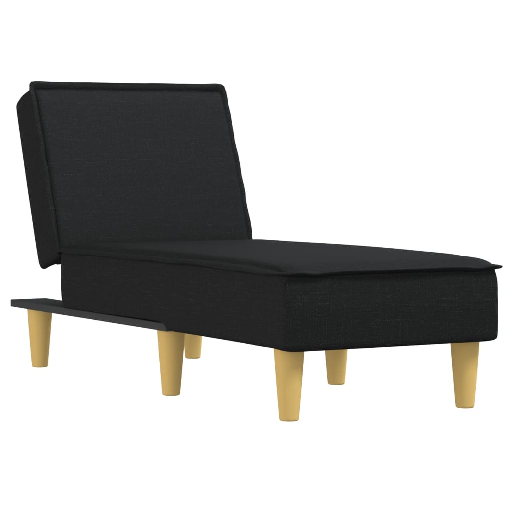 Chaise Longue in Tessuto Nerocod mxl 94630