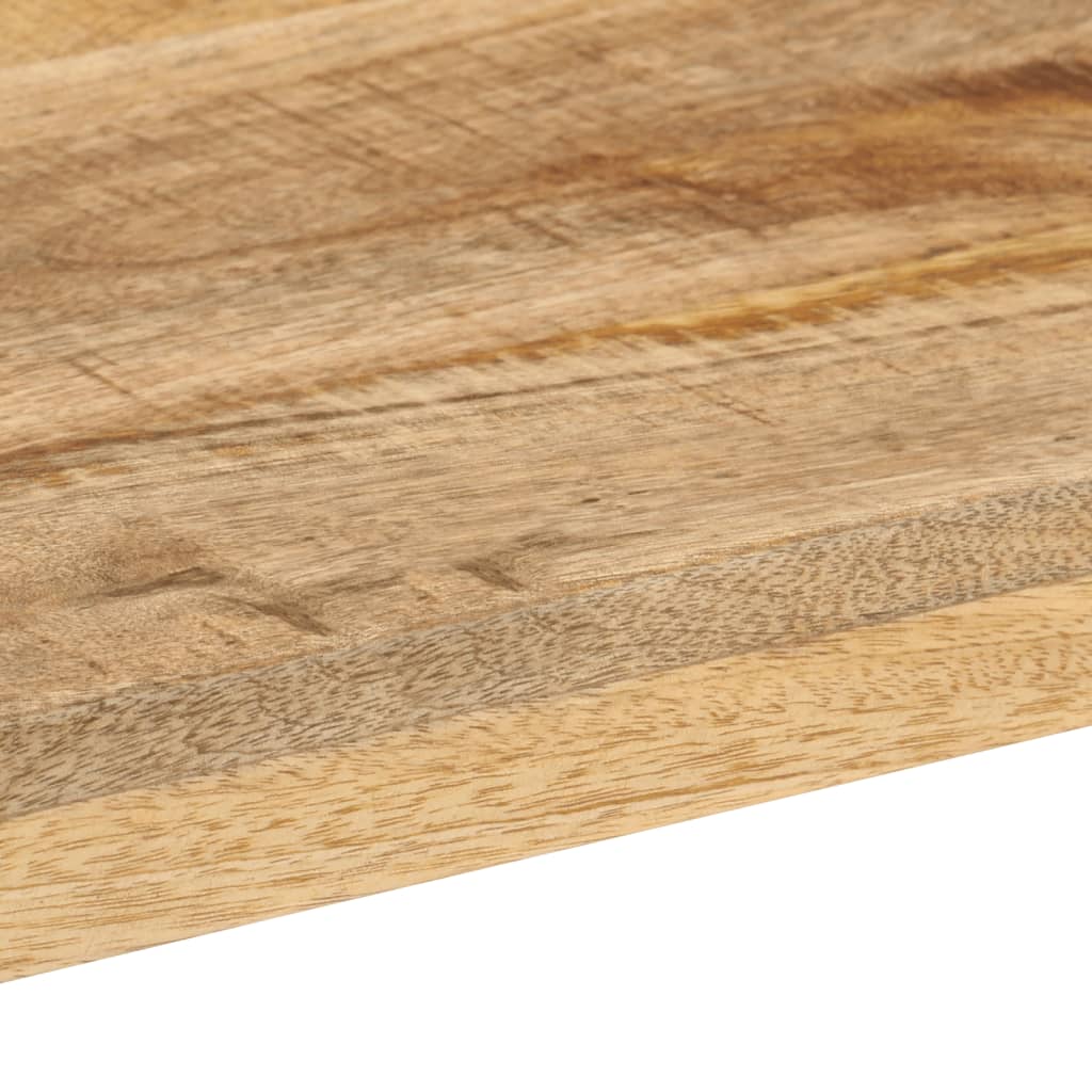 Tavolo Consolle 110x35x76 cm in Legno Grezzo Massello di Mango 353909