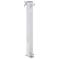 Colonna d'Acqua da Giardino 60 cm Acciaio Inox Quadrato 364497