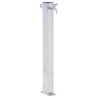 Colonna d'Acqua da Giardino 100 cm Acciaio Inox Quadratocod mxl 96991