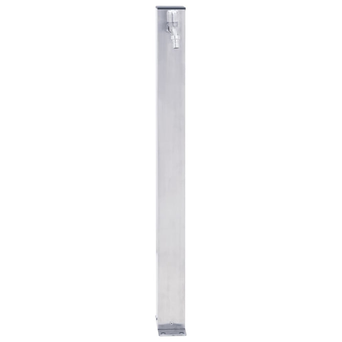 Colonna d'Acqua da Giardino 100 cm Acciaio Inox Quadratocod mxl 96991