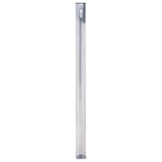 Colonna d'Acqua da Giardino 60 cm Acciaio Inox Rotonda 364501