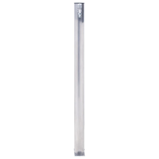 Colonna d'Acqua da Giardino 80 cm Acciaio Inox Rotonda 364502