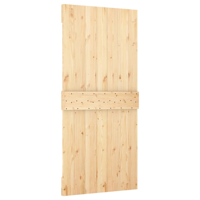 Porta 95x210 cm in Legno Massello di Pino 154429