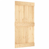 Porta NARVIK 100x210 cm in Legno Massello di Pinocod mxl 79552