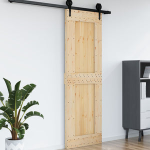 Porta NARVIK 70x210 cm in Legno Massello di Pino 154436