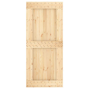 Porta 90x210 cm in Legno Massello di Pino 154439