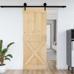 Porta NARVIK 85x210 cm in Legno Massello di Pinocod mxl 121262