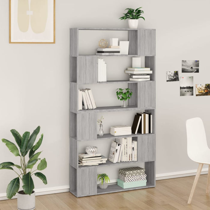 Libreria/Divisorio Grigio Sonoma 100x24x188 cmcod mxl 101430