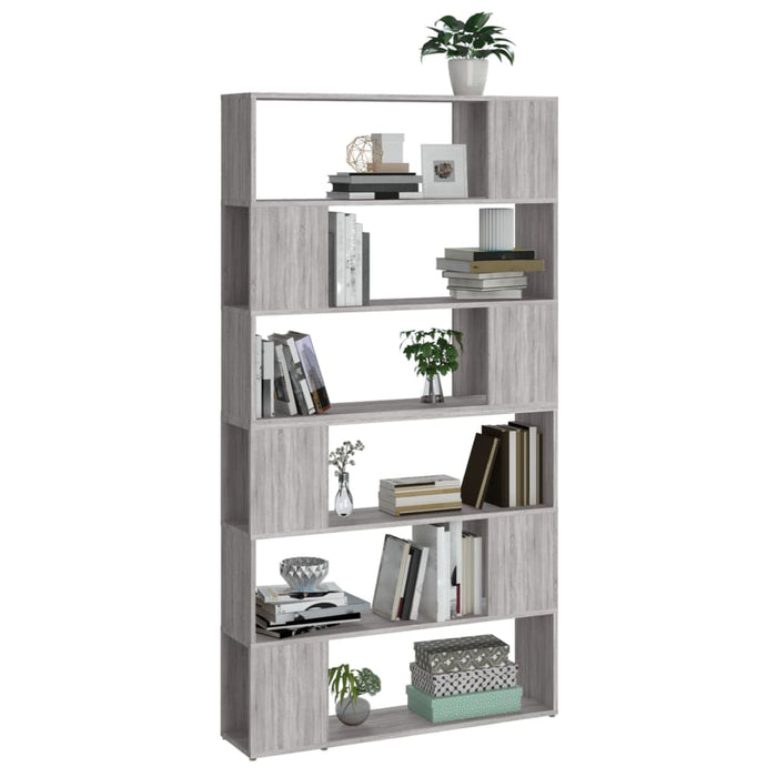 Libreria/Divisorio Grigio Sonoma 100x24x188 cm 3187604