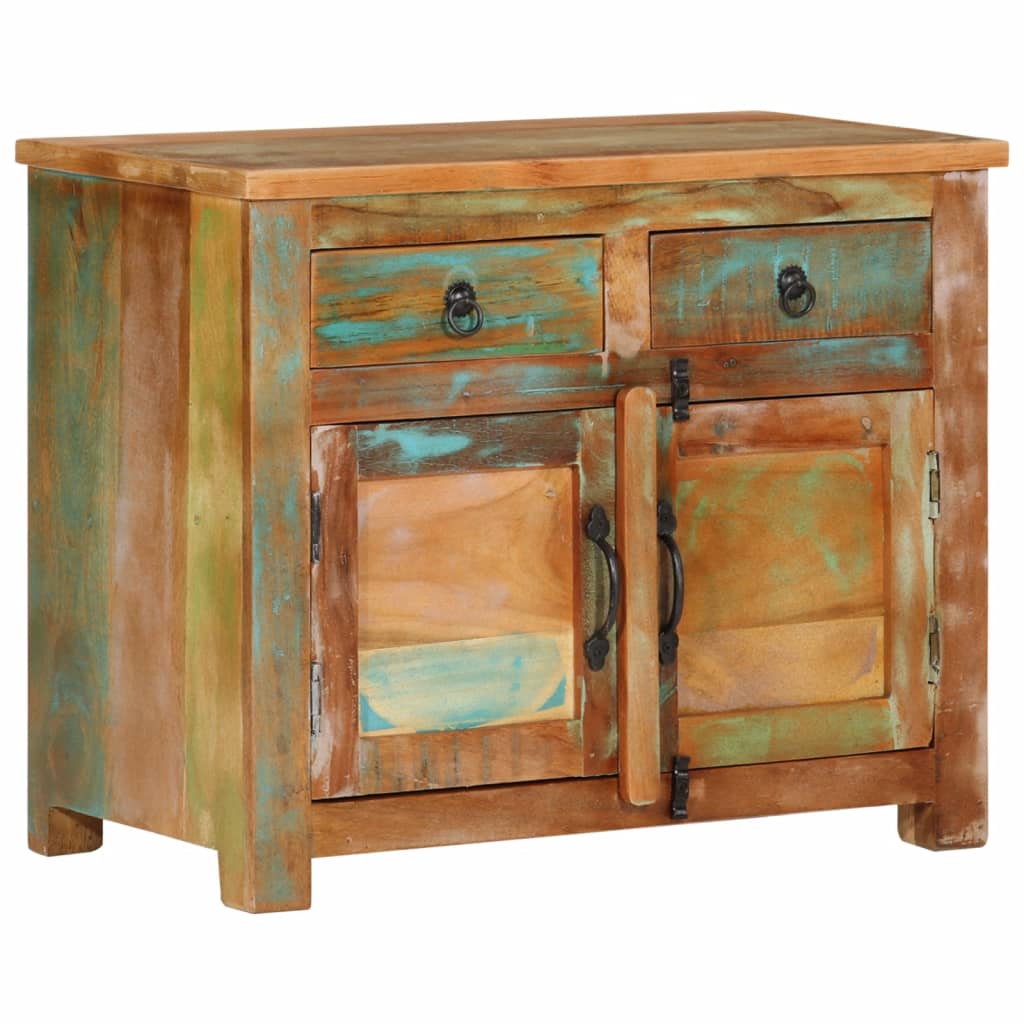 Credenza 68x35x55 cm in Legno Massello di Recupero 353760