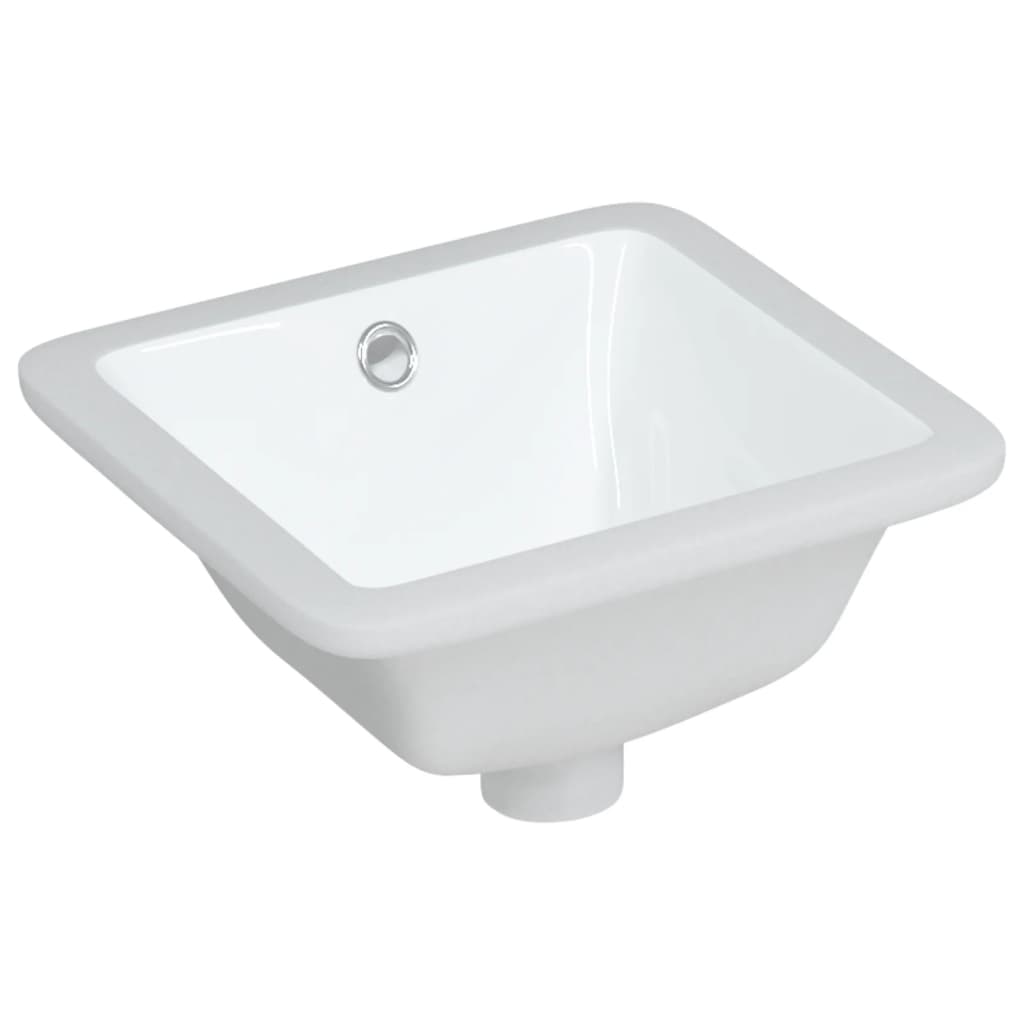 Lavandino da Bagno Bianco 30,5x27x14 cm Rettangolare Ceramica 153722