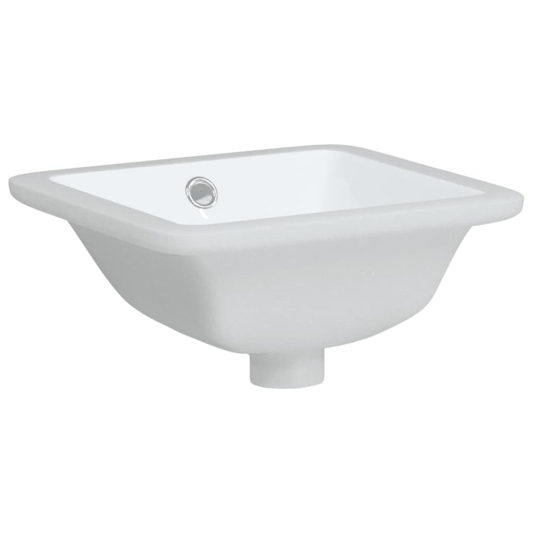 Lavandino da Bagno Bianco 30,5x27x14 cm Rettangolare Ceramica 153722