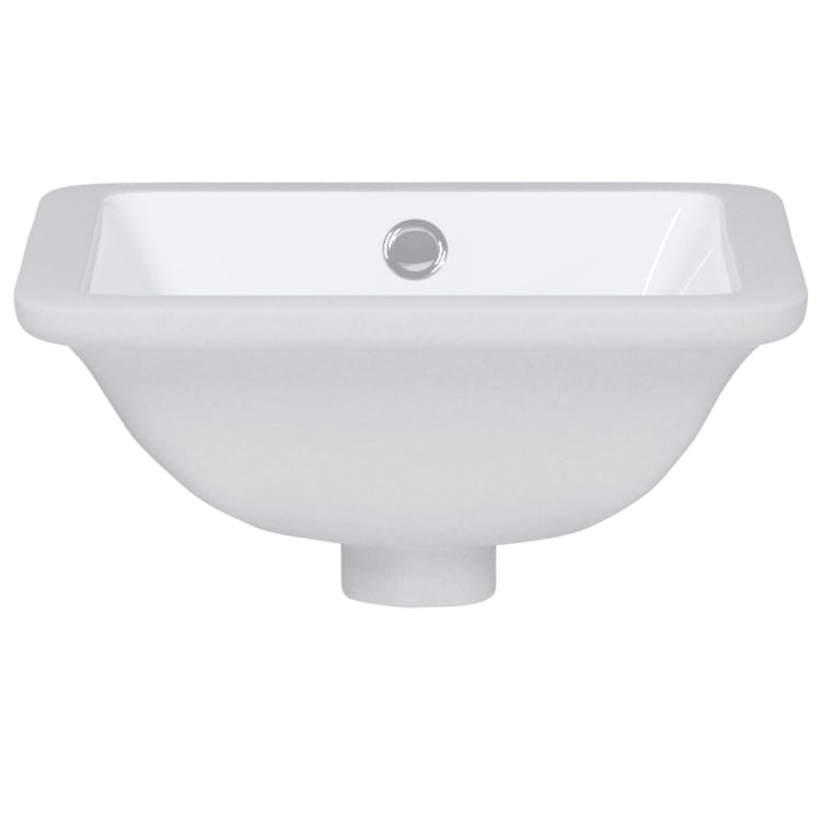 Lavandino da Bagno Bianco 30,5x27x14 cm Rettangolare Ceramica 153722