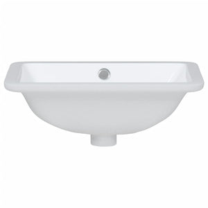 Lavandino da Bagno Bianco 41,5x26x18,5 cm Rettangolare Ceramica 153724